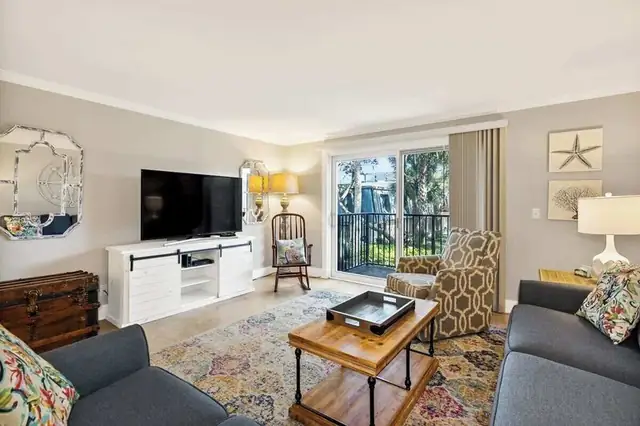 Living room at Ocean Club Villas 20